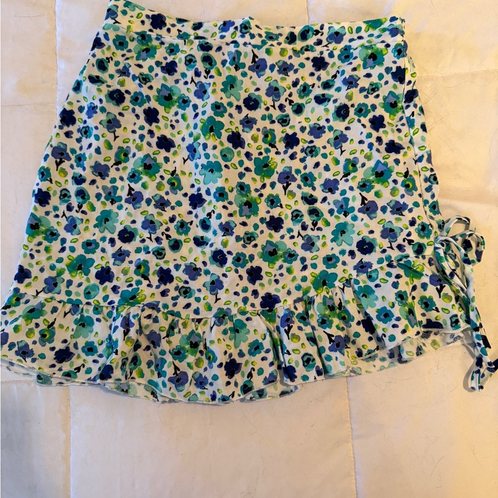 Floral Print Women's Mini Skirt